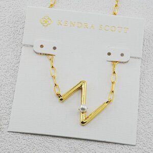Kendra Scott Letter Necklace